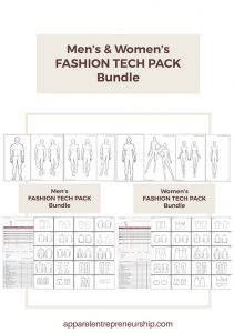 Fashion Tech Pack Templates